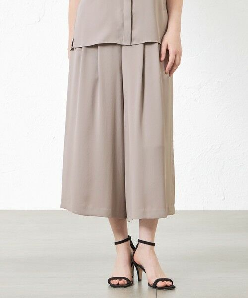 AMACA / アマカ その他パンツ | パウダリーナンジガウチョパンツ(ベージュ1)