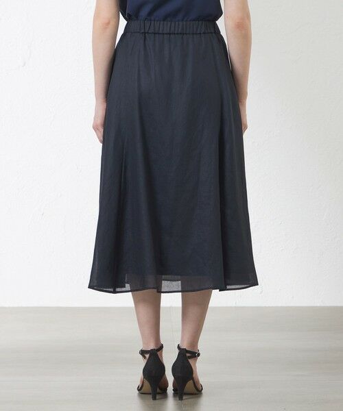 AMACA / アマカ ロング・マキシ丈スカート | ポリエステルオーガンジーフリルスカート | 詳細8