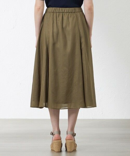 AMACA / アマカ ロング・マキシ丈スカート | 【WEB・一部店舗限定】ポリエステルオーガンジーフリルスカート | 詳細4