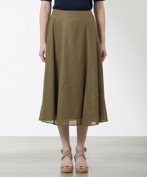 AMACA / アマカ ロング・マキシ丈スカート | 【WEB・一部店舗限定】ポリエステルオーガンジーフリルスカート | 詳細2