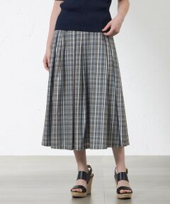 AMACA / アマカ ロング・マキシ丈スカート | レオファインチェック　タックスカート