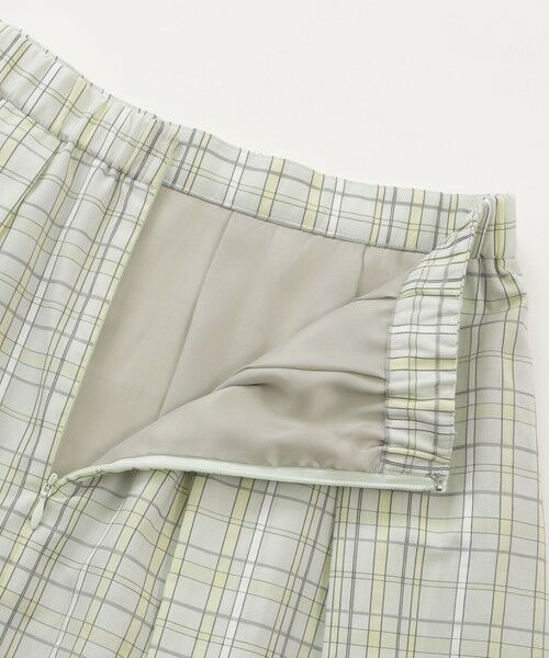 AMACA / アマカ ロング・マキシ丈スカート | レオファインチェック　タックスカート | 詳細8