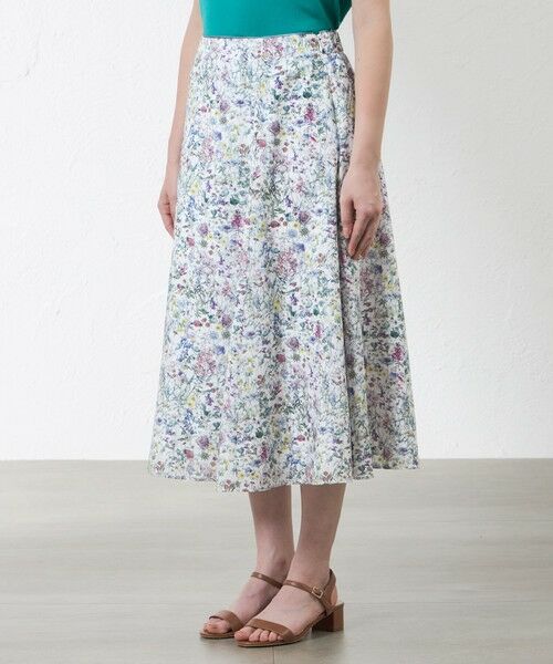 AMACA / アマカ ロング・マキシ丈スカート | 【Anniversary Piece】ワイルドフラワーフレアスカート | 詳細7