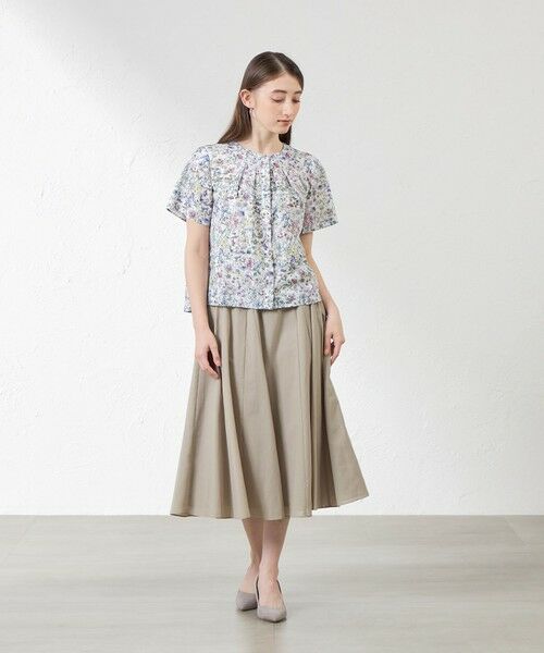 AMACA / アマカ ロング・マキシ丈スカート | シャルマンダンガリーフレアスカート | 詳細2