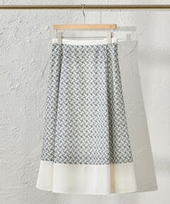 AMACA / アマカ ロング・マキシ丈スカート | 【WEB・一部店舗限定】【ATELIER COLLECTION】　　LIBERTY刺繍パレットデシンスカート