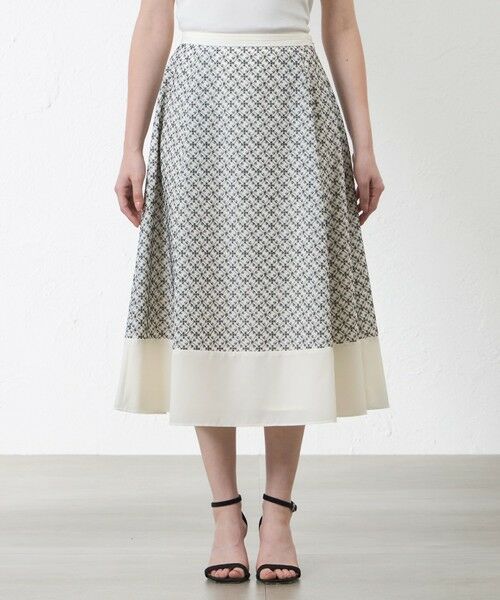 AMACA / アマカ ロング・マキシ丈スカート | 【WEB・一部店舗限定】【ATELIER COLLECTION】　　LIBERTY刺繍パレットデシンスカート | 詳細3