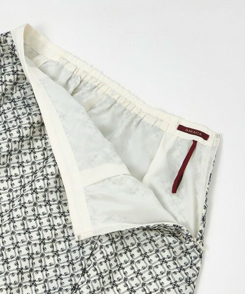 AMACA / アマカ ロング・マキシ丈スカート | 【WEB・一部店舗限定】【ATELIER COLLECTION】　　LIBERTY刺繍パレットデシンスカート | 詳細6