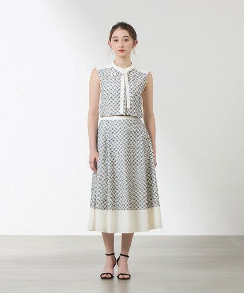 AMACA / アマカ ロング・マキシ丈スカート | 【WEB・一部店舗限定】【ATELIER COLLECTION】　　LIBERTY刺繍パレットデシンスカート | 詳細1