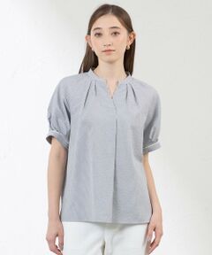 AMACA / アマカ シャツ・ブラウス | ポリエステルコットンサッカーブラウス