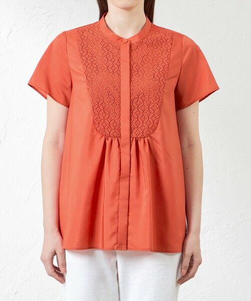 AMACA / アマカ シャツ・ブラウス | 【Anniversary　Piece】レースコンビアルチザンブラウス | 詳細3