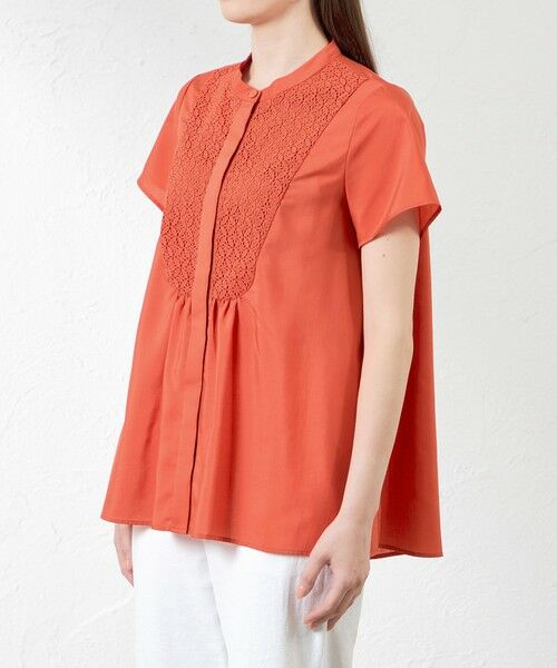 AMACA / アマカ シャツ・ブラウス | 【Anniversary　Piece】レースコンビアルチザンブラウス | 詳細4