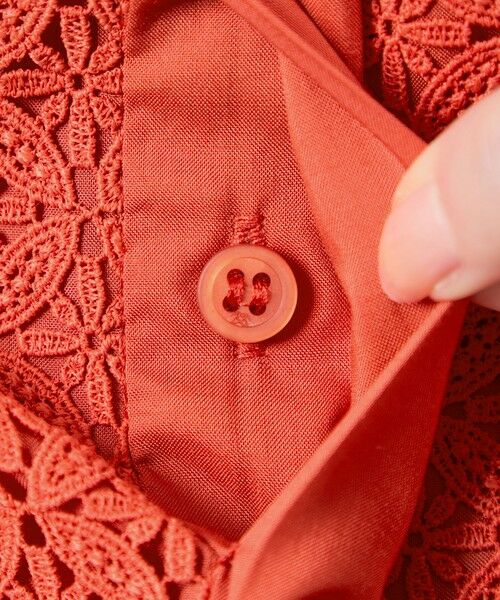 AMACA / アマカ シャツ・ブラウス | 【Anniversary　Piece】レースコンビアルチザンブラウス | 詳細7