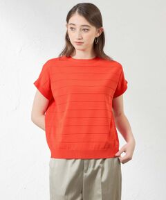 AMACA / アマカ ニット・セーター | シャドーボーダーニット