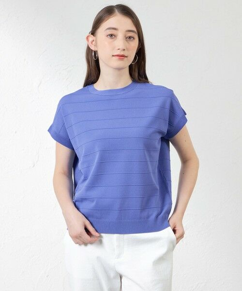 AMACA / アマカ ニット・セーター | シャドーボーダーニット | 詳細7