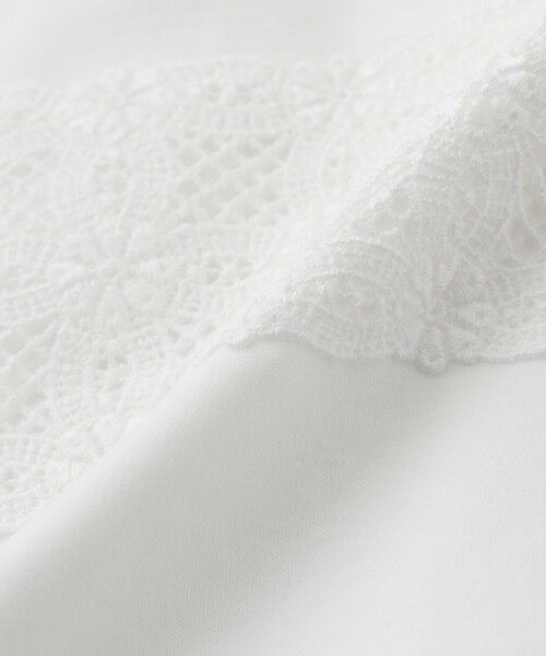 AMACA / アマカ カットソー | 【Anniversary　Piece】シルケットスムース×レース プルオーバー | 詳細13