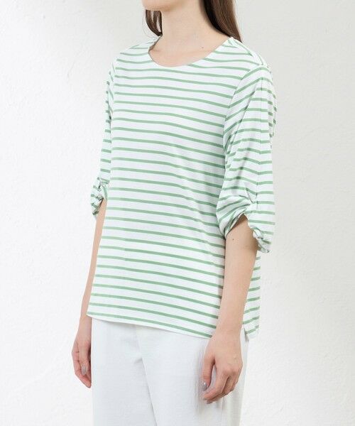 AMACA / アマカ カットソー | ギザコットンボーダーカットソー | 詳細4