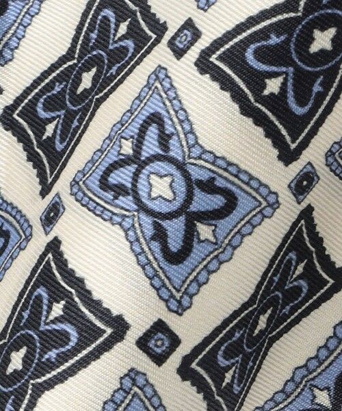 AMACA / アマカ マフラー・ショール・スヌード・ストール | 剣先リボンプリントナロースカーフ | 詳細7