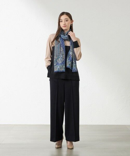 AMACA / アマカ マフラー・ショール・スヌード・ストール | BINDAペイズリーストール | 詳細3