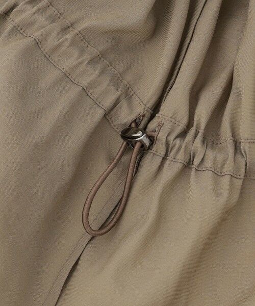 AMACA / アマカ ノーカラージャケット | ナチュラルドライオーガンジー | 詳細8