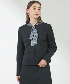 AMACA / アマカ ノーカラージャケット | シャークストレッチジャケット