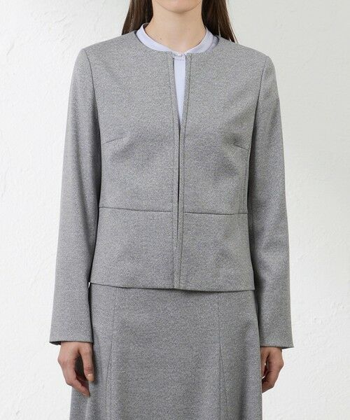 AMACA / アマカ ノーカラージャケット | シャークストレッチジャケット | 詳細4