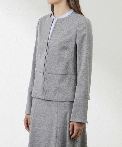 AMACA / アマカ ノーカラージャケット | シャークストレッチジャケット | 詳細5