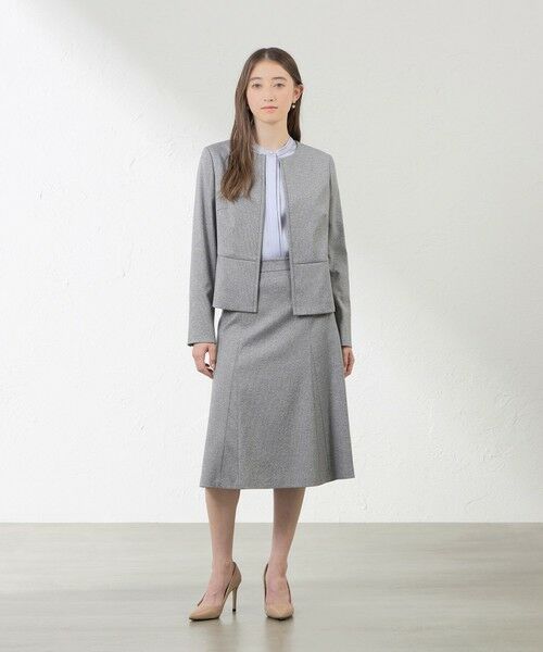 AMACA / アマカ ノーカラージャケット | シャークストレッチジャケット | 詳細1