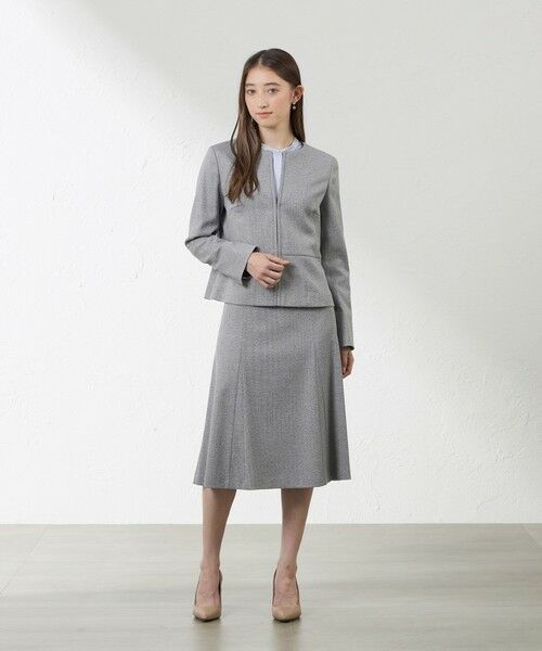 AMACA / アマカ ノーカラージャケット | シャークストレッチジャケット | 詳細2