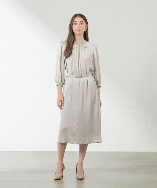 AMACA / アマカ ロング・マキシ丈ワンピース | ブライトストレッチワンピース | 詳細3