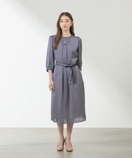 AMACA / アマカ ロング・マキシ丈ワンピース | アバカスドットプリントワンピース | 詳細2