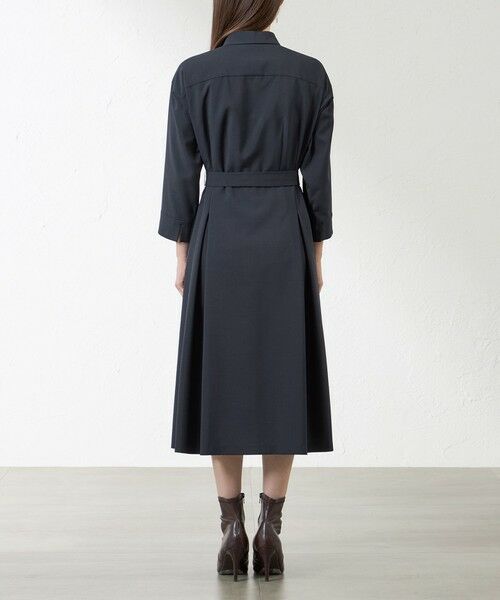 AMACA / アマカ ロング・マキシ丈ワンピース | ウーリーポリエステルワンピース | 詳細6