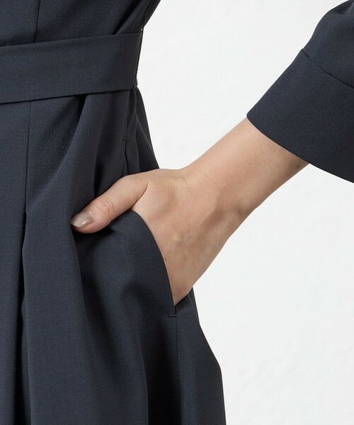 AMACA / アマカ ロング・マキシ丈ワンピース | ウーリーポリエステルワンピース | 詳細8