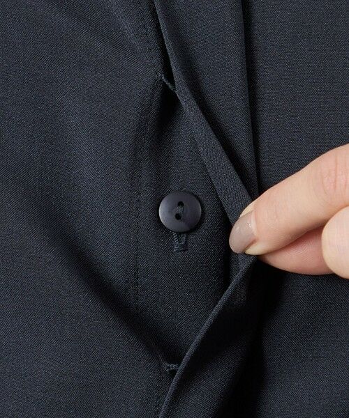 AMACA / アマカ ロング・マキシ丈ワンピース | ウーリーポリエステルワンピース | 詳細10