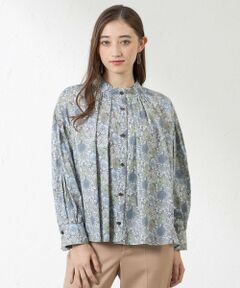 【極美品】AMACA（アマカ）×リバティ　半袖ブラウス　22000円 極美品】AMACA（アマカ）×リバティ 半袖ブラウス 22000円 - メルカリ