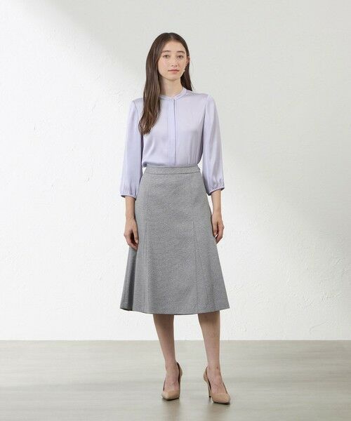 AMACA / アマカ シャツ・ブラウス | ブライトストレッチフロントタックブラウス | 詳細4