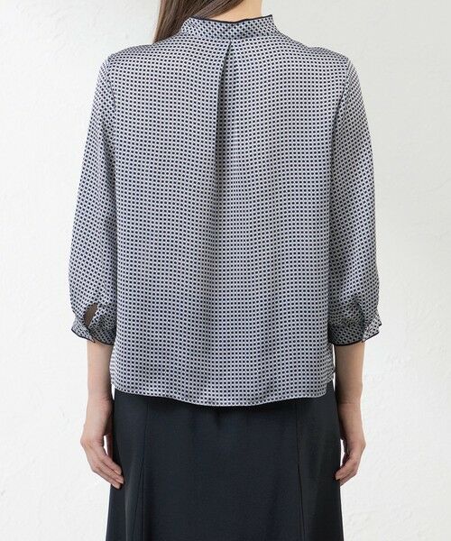 AMACA / アマカ シャツ・ブラウス | アバカスドットプリントボウタイブラウス | 詳細5