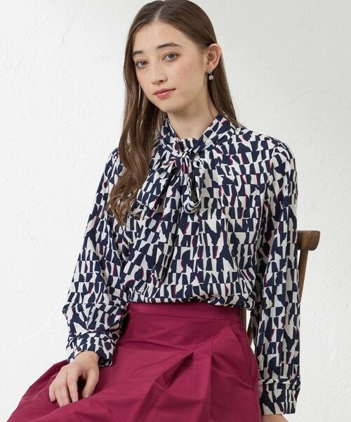 AMACA / アマカ シャツ・ブラウス | ピアットプリントブラウス | 詳細1