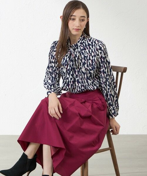 AMACA / アマカ シャツ・ブラウス | ピアットプリントブラウス | 詳細2