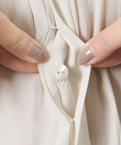 AMACA / アマカ シャツ・ブラウス | 割繊デシンブラウス | 詳細7