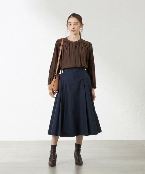 AMACA / アマカ シャツ・ブラウス | 割繊デシンブラウス | 詳細2