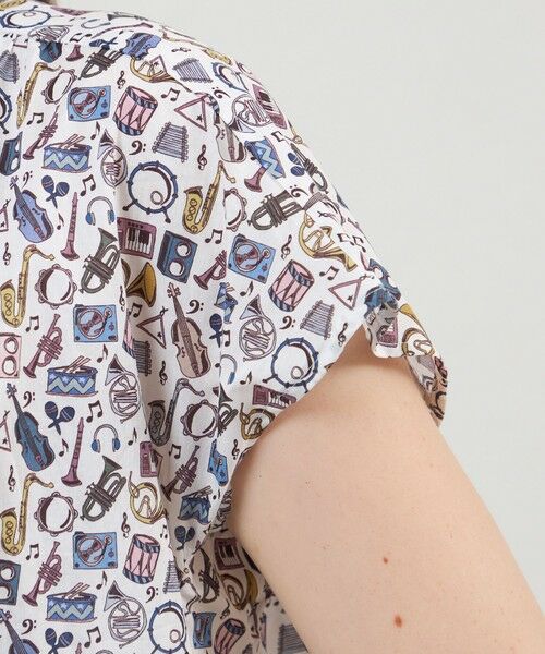 AMACA / アマカ シャツ・ブラウス | 【LIBERTY】タナローンシャツブラウス　miles(マイルズ) | 詳細6