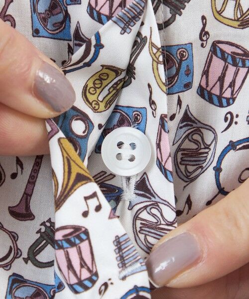 AMACA / アマカ シャツ・ブラウス | 【LIBERTY】タナローンシャツブラウス　miles(マイルズ) | 詳細8