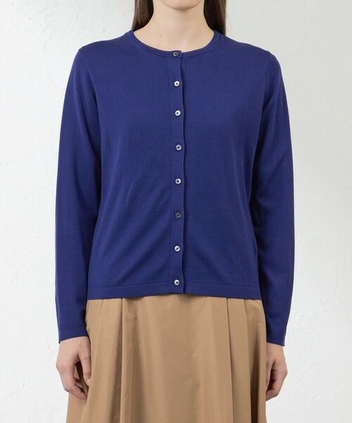AMACA / アマカ ニット・セーター | シルクコットンベーシックカーデ | 詳細4