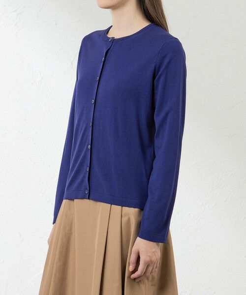 AMACA / アマカ ニット・セーター | シルクコットンベーシックカーデ | 詳細5