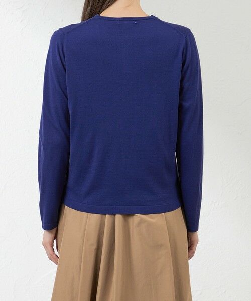 AMACA / アマカ ニット・セーター | シルクコットンベーシックカーデ | 詳細6