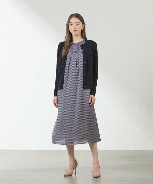 AMACA / アマカ ニット・セーター | シルクコットンベーシックカーデ | 詳細2