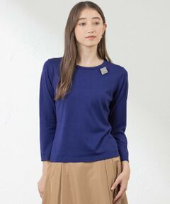 AMACA / アマカ ニット・セーター | シルクコットンプルオーバーニット