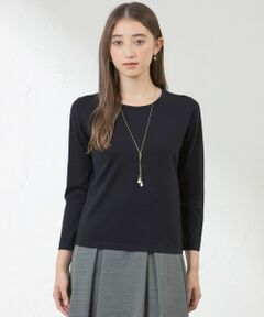 AMACA / アマカ ニット・セーター | シルクコットンプルオーバーニット