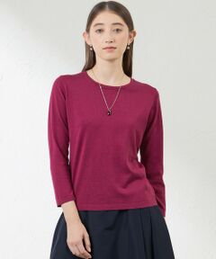 AMACA / アマカ ニット・セーター | シルクコットンプルオーバーニット