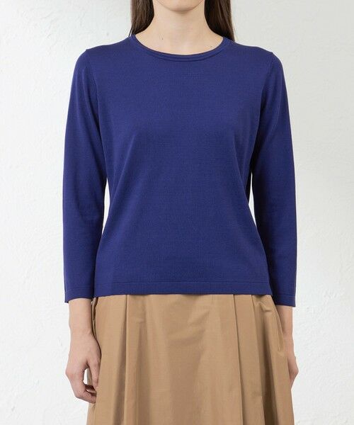 AMACA / アマカ ニット・セーター | シルクコットンプルオーバーニット | 詳細4